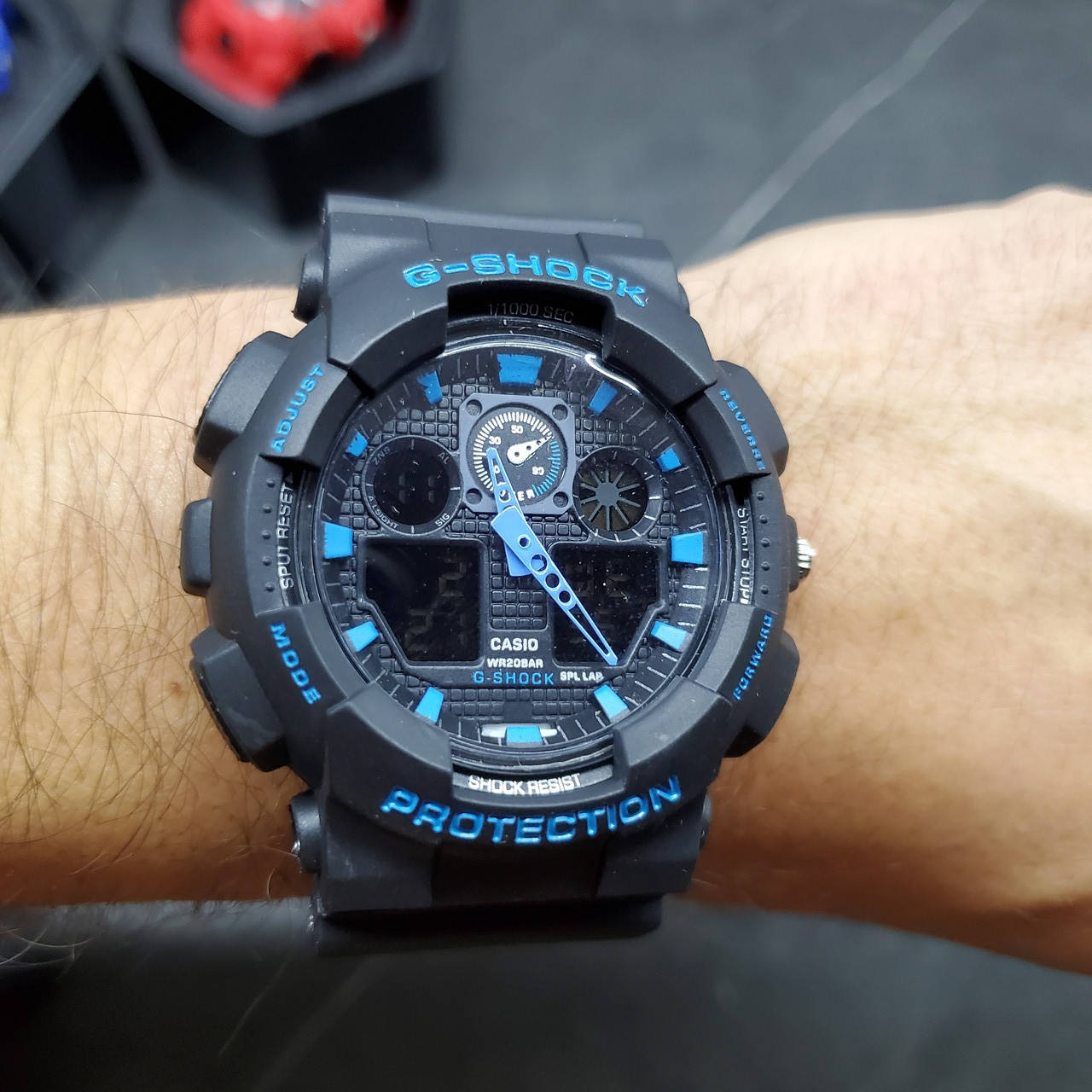 

Часы Casio G-Shock противоударные водонепроницаемые часы джишок черно серые