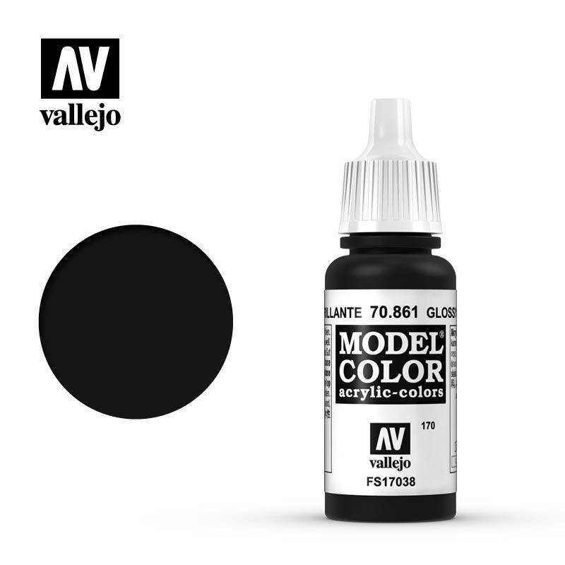 

Глянцевый черный. Краска акриловая 17мл. VALLEJO MODEL COLOR 70861