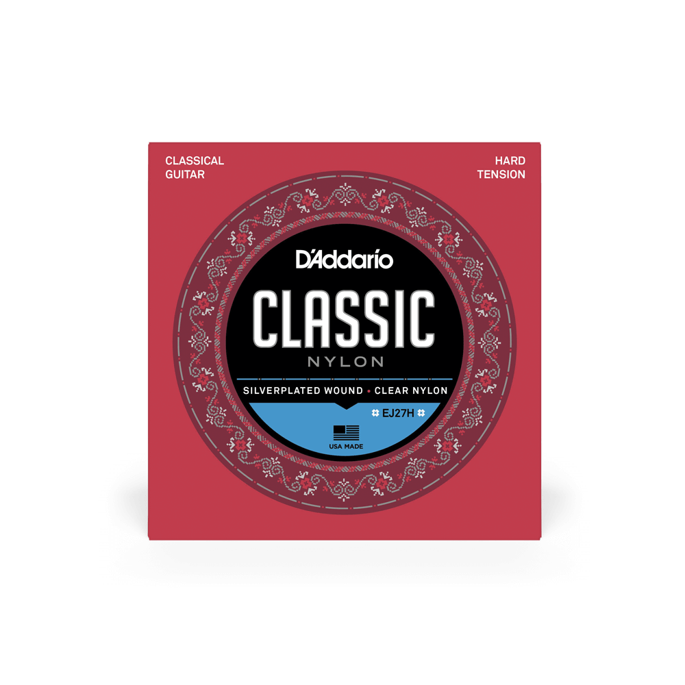 

Струны для класической гитары D`ADDARIO EJ27H STUDENT CLASSICS HARD TENSION