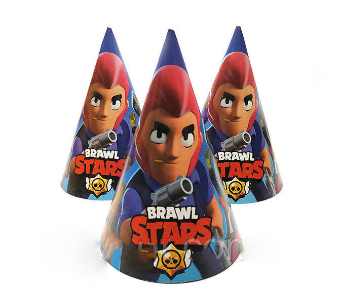 

Колпачки, Бравл Старс колпаки праздничные карнавальные (редкие коллекции) (Поштучно)-