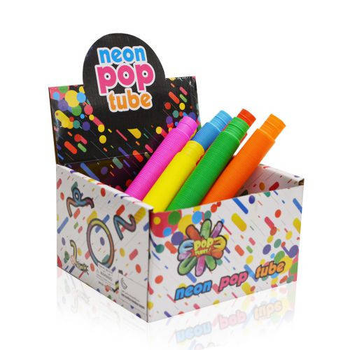 

Развивающая сенсорная детская игрушка Pop Tube антистресс поп туб 2,9см-19см