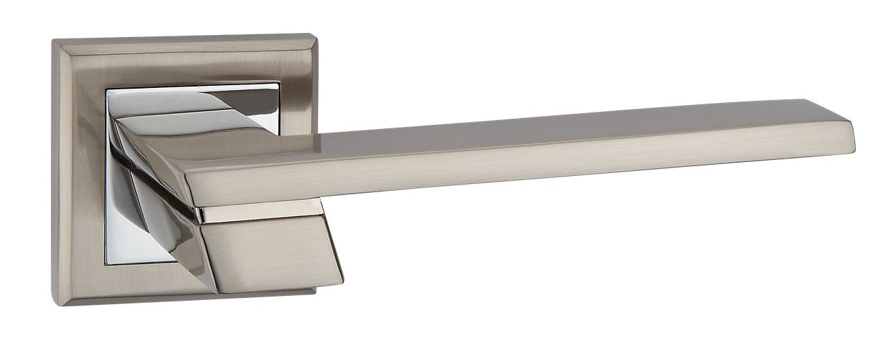 

Ручки дверные MVM Z-1324 SN/CP матовый никель/хром