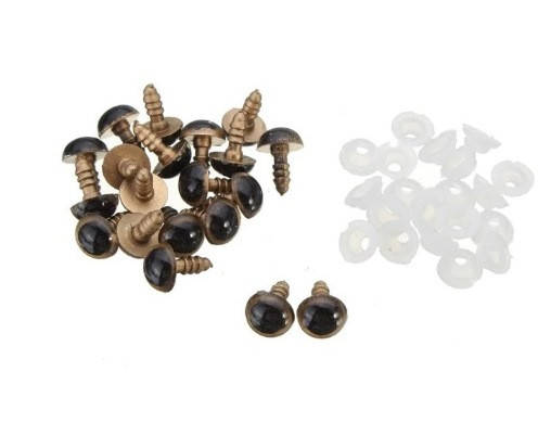 

Глазки 20 мм (св. коричневые)