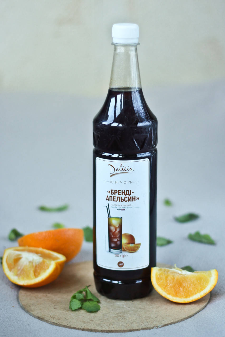 

Сироп Бренди-Апельсин Delicia 1300 г