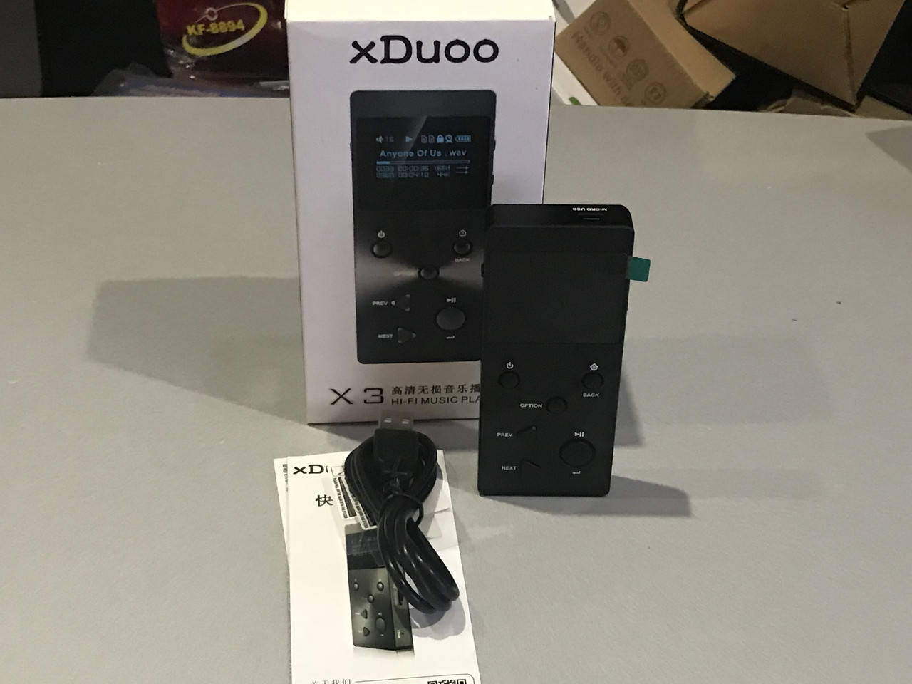 

Плеер xDuoo X3 Black