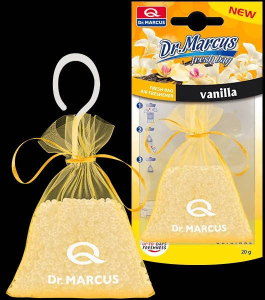 

Ароматизатор Dr.Marcus (Освежитель воздуха в машину) Fresh Bag - на зеркало _ Vanilla