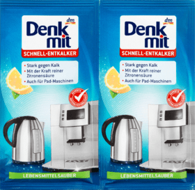 

DenkMit Schnell-Entlalker Порошок для удаления накипи в кофемашинах и чайников 2х25гр