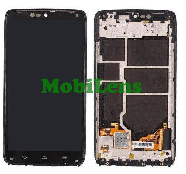

Motorola XT1254, Droid Turbo, XT1225 Moto Maxx Дисплей+тачскрин(модуль) черный *в рамке