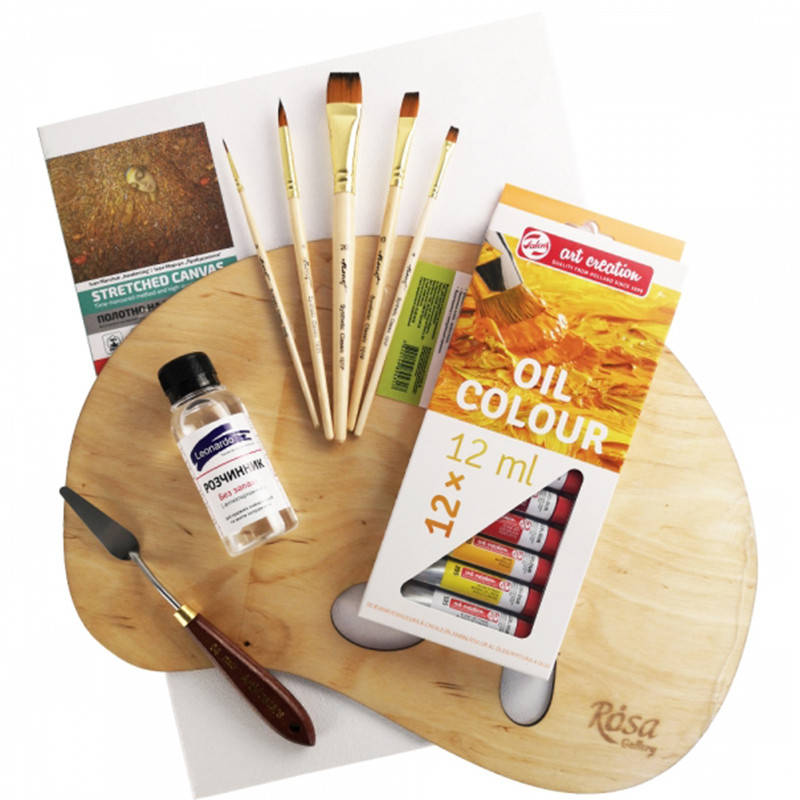 

Набір олійного живопису для початківців (set01)