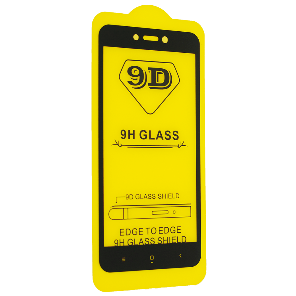 

Защитное стекло Xiaomi Redmi Note 4X Full Glue 5D black, Черный