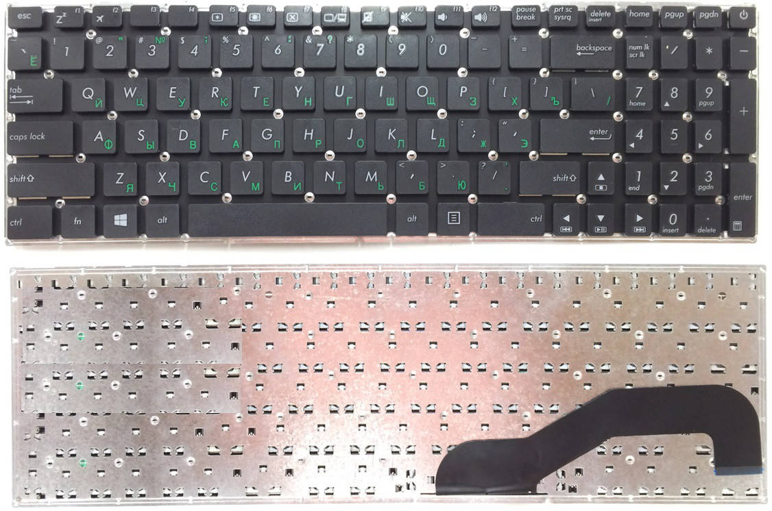 

Клавиатура ASUS X540LJ X540SA X540SC R540S X540YA, Черный
