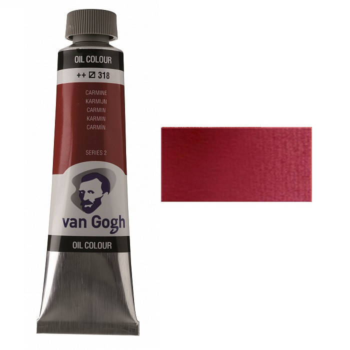 

Краска масляная Van Gogh (318) Карминовый, 40 мл, Royal Talens