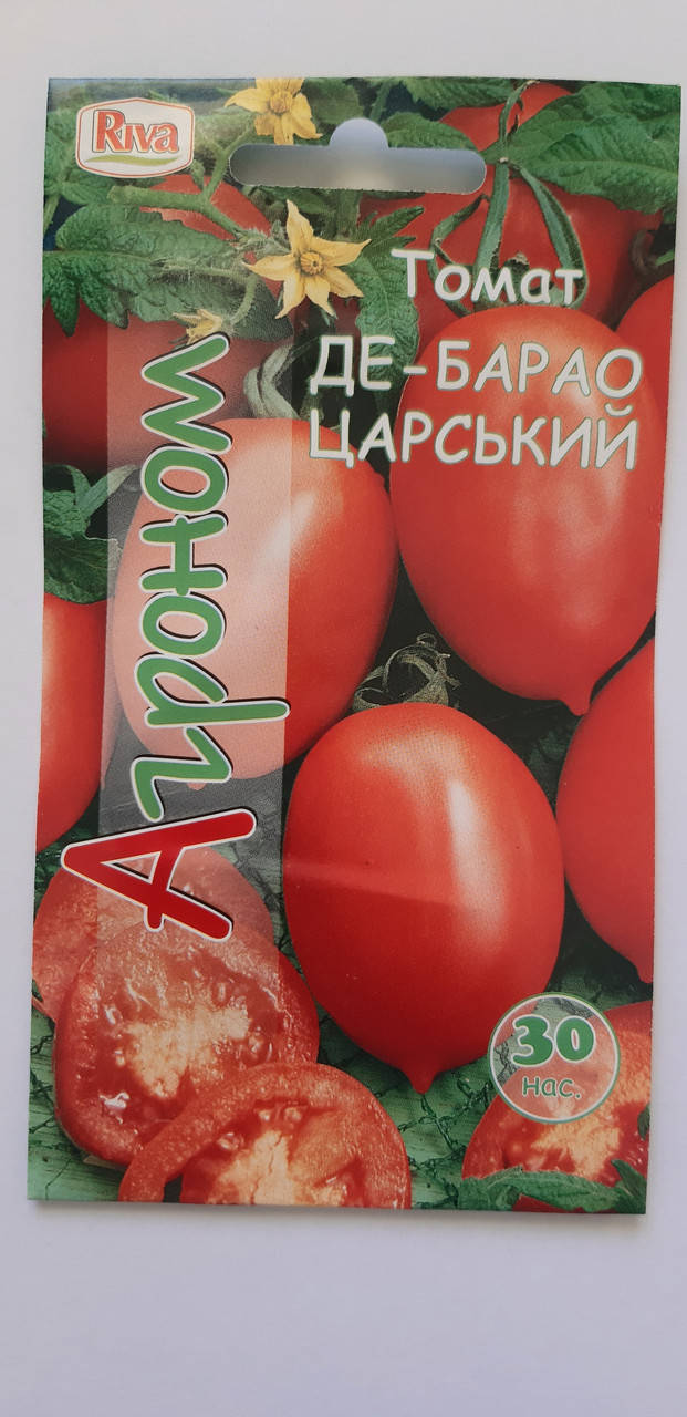 

Семена Томат индетерминантный Де Барао Царский 30 семян Riva