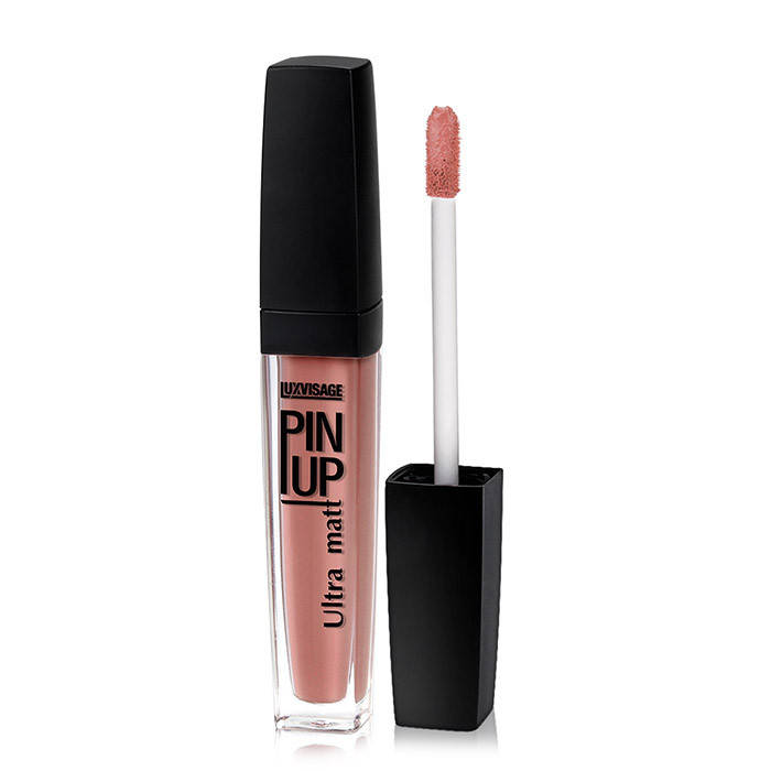 

Матовая жидкая помада для губ PIN-UP Ultra Matt тон 21 Beige Roze Люкс Визаж