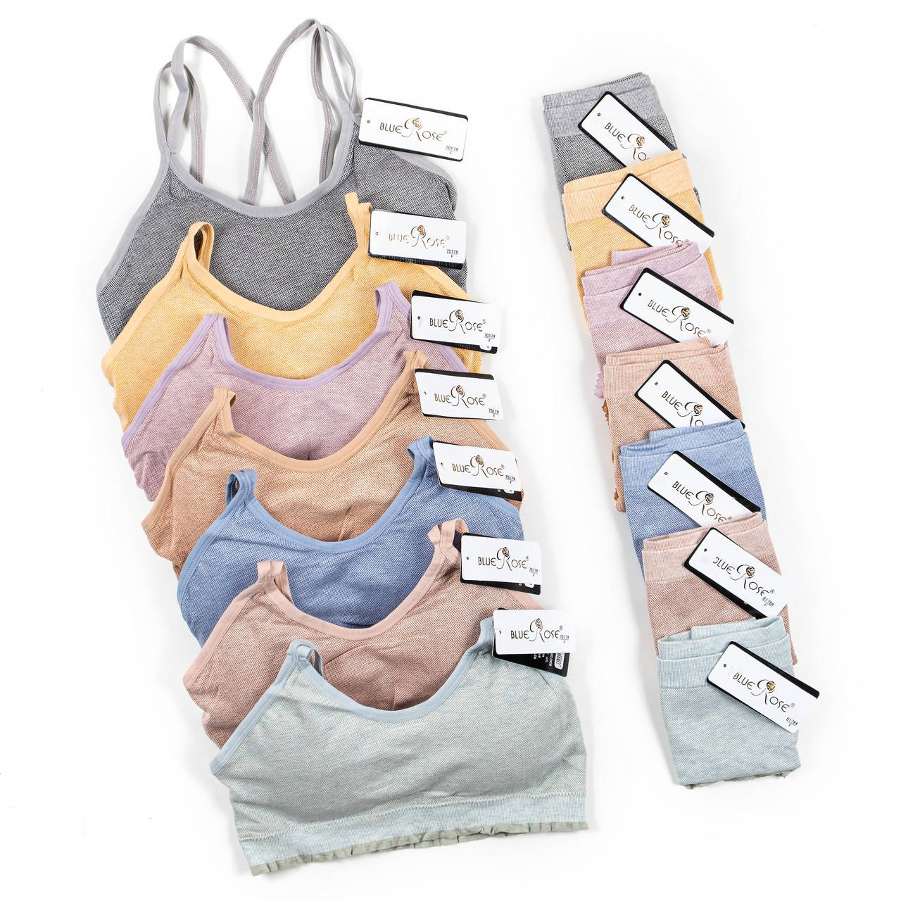 

Женский комплект нижнего белья (топ+трусики слип)