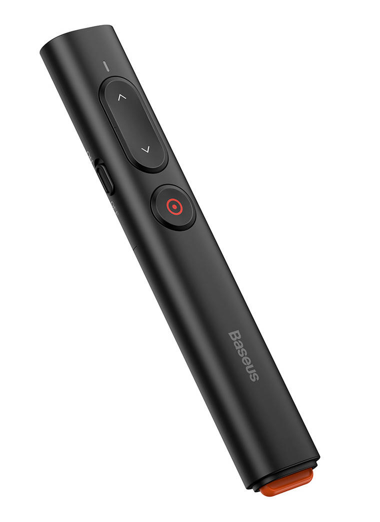

Лазерная указка-презентер Baseus Orange Dot Wireless Черный (ACFYB-A01)