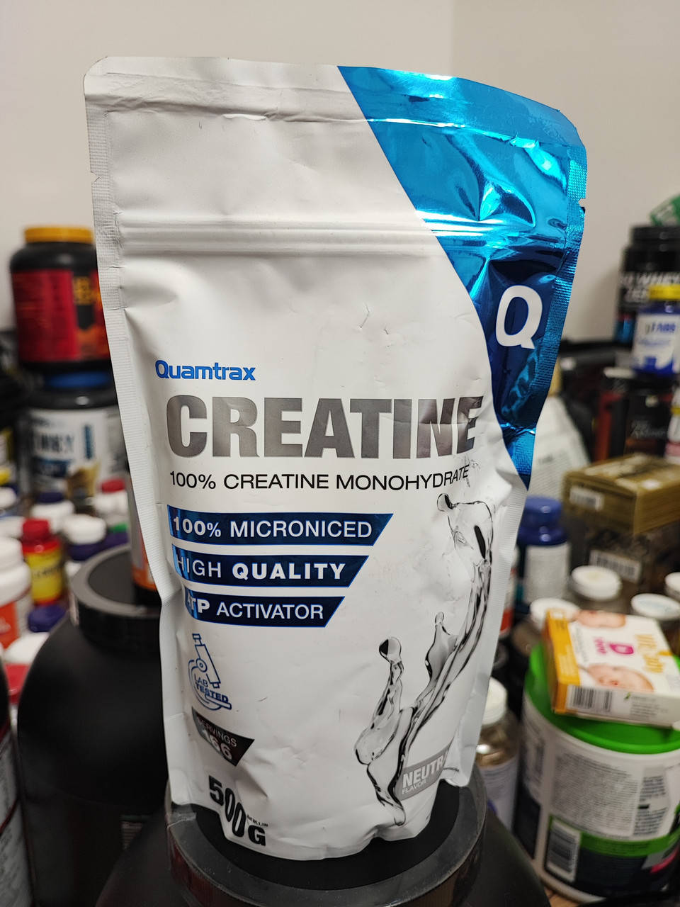 

Креатин моногидрат Quamtrax Creatine 500 g