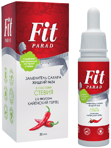 

Сахарозаменитель в жидкой форме ФитПарад №34 вкус ”Кайенский Перец” (30 мл)