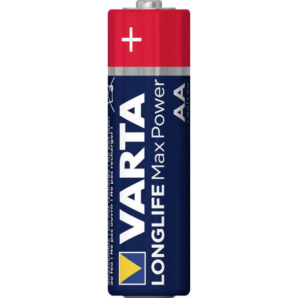 

Батарейка Varta Longlife Max Power AA BLI 4 Alkaline mini, 1 шт