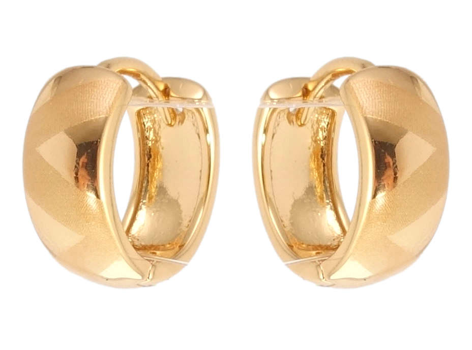

Серьги Xuping Позолота 18K колечки "Орнамент напылением"
