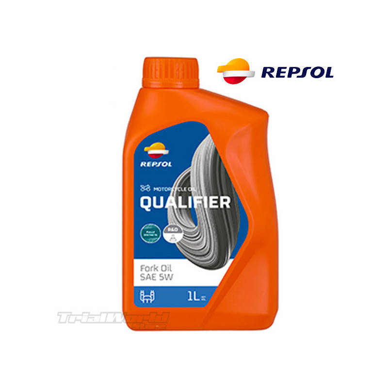 

Вилочное масло REPSOL Moto Fork Oil 5W ( 1л ) синтетика Испания