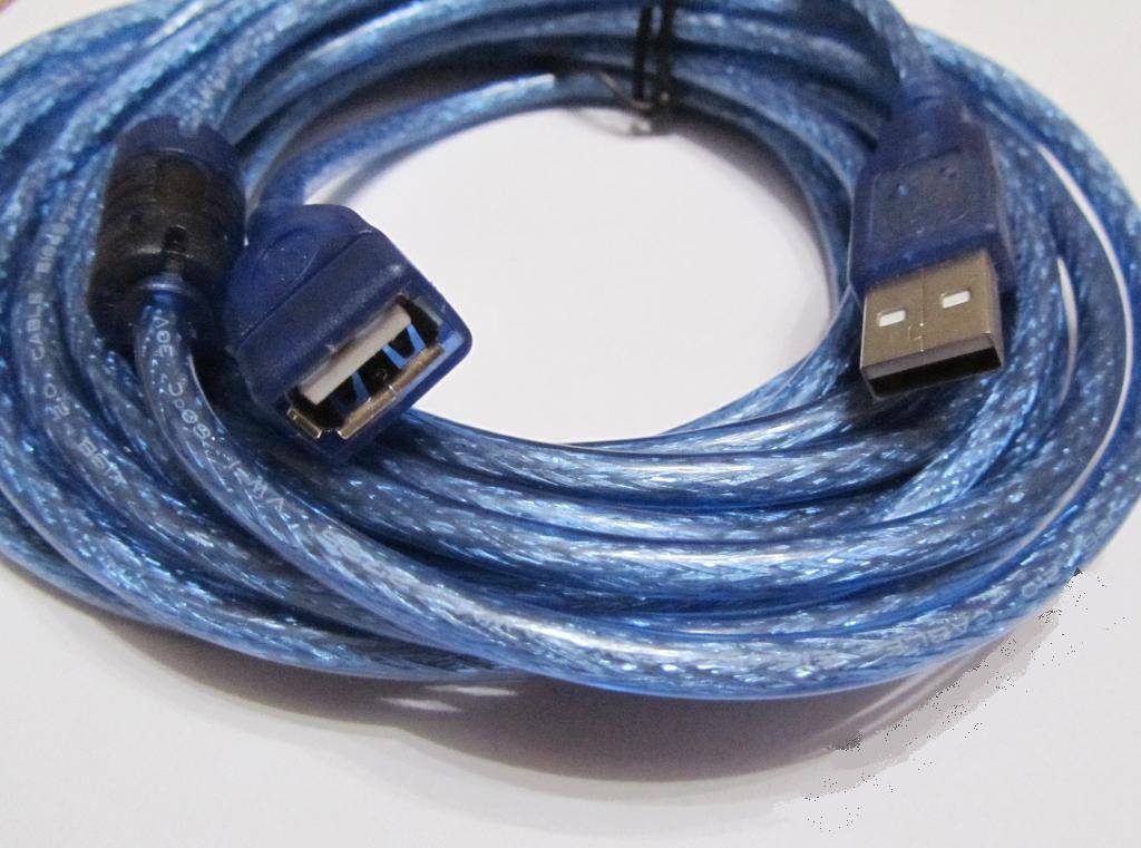 

Удлинитель USB A/F 5м. (папа-мама) Кабель