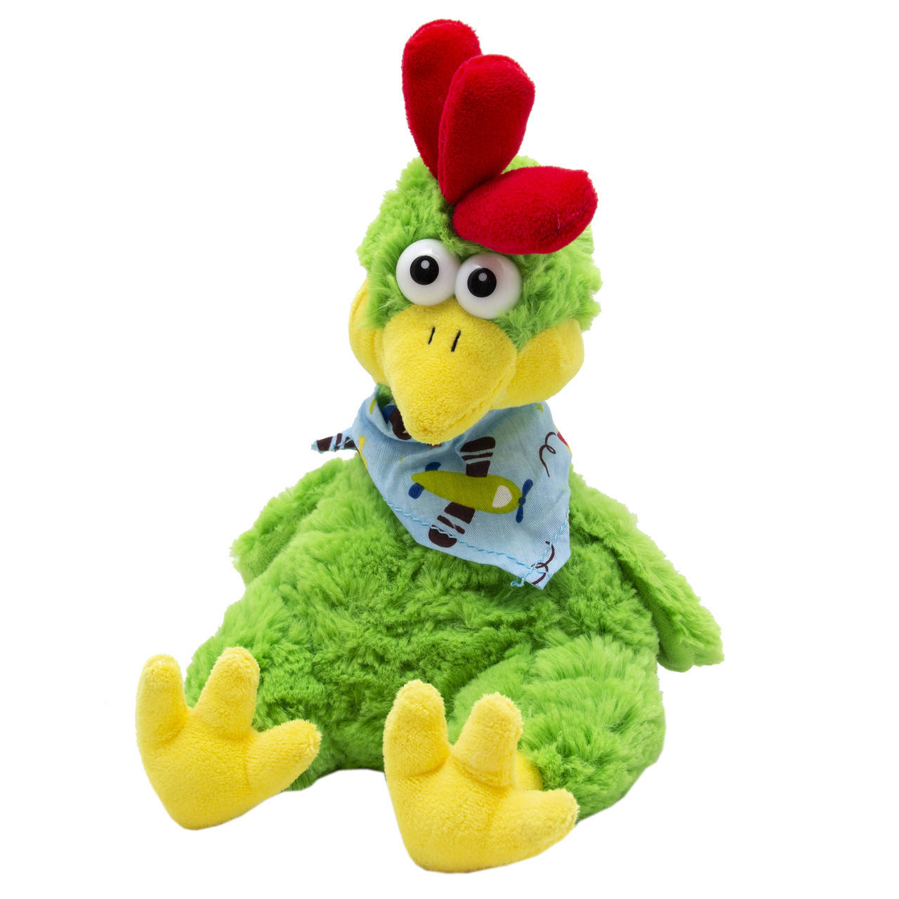 

Мягкая игрушка - петушок зеленый, 23 см, зеленый, полиэстер (M1521023-1), Зелёный