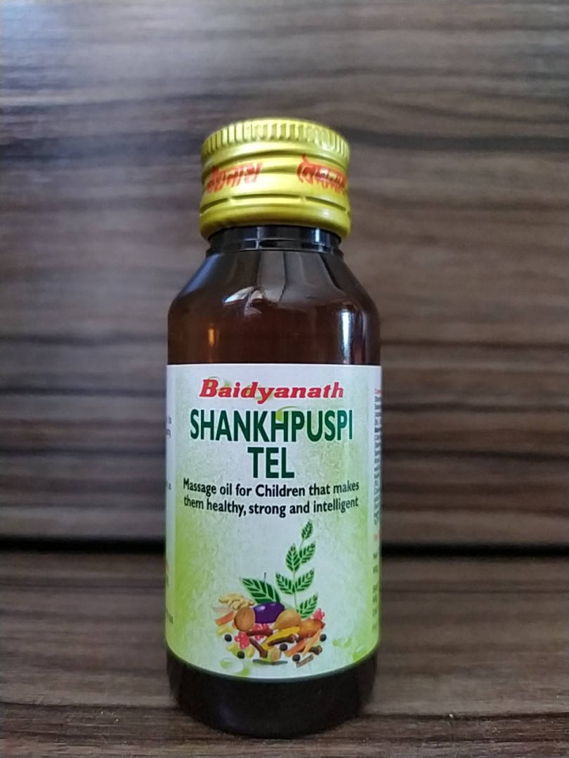 

Шанкапушпи масло, Shankhpushpi Oil Baidyanath, 50 мл