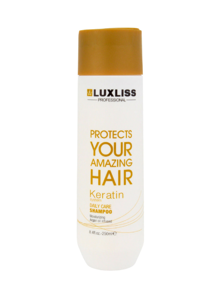 

Шампунь кератиновый Luxliss Keratin Daily Care Shampoo 250 мл