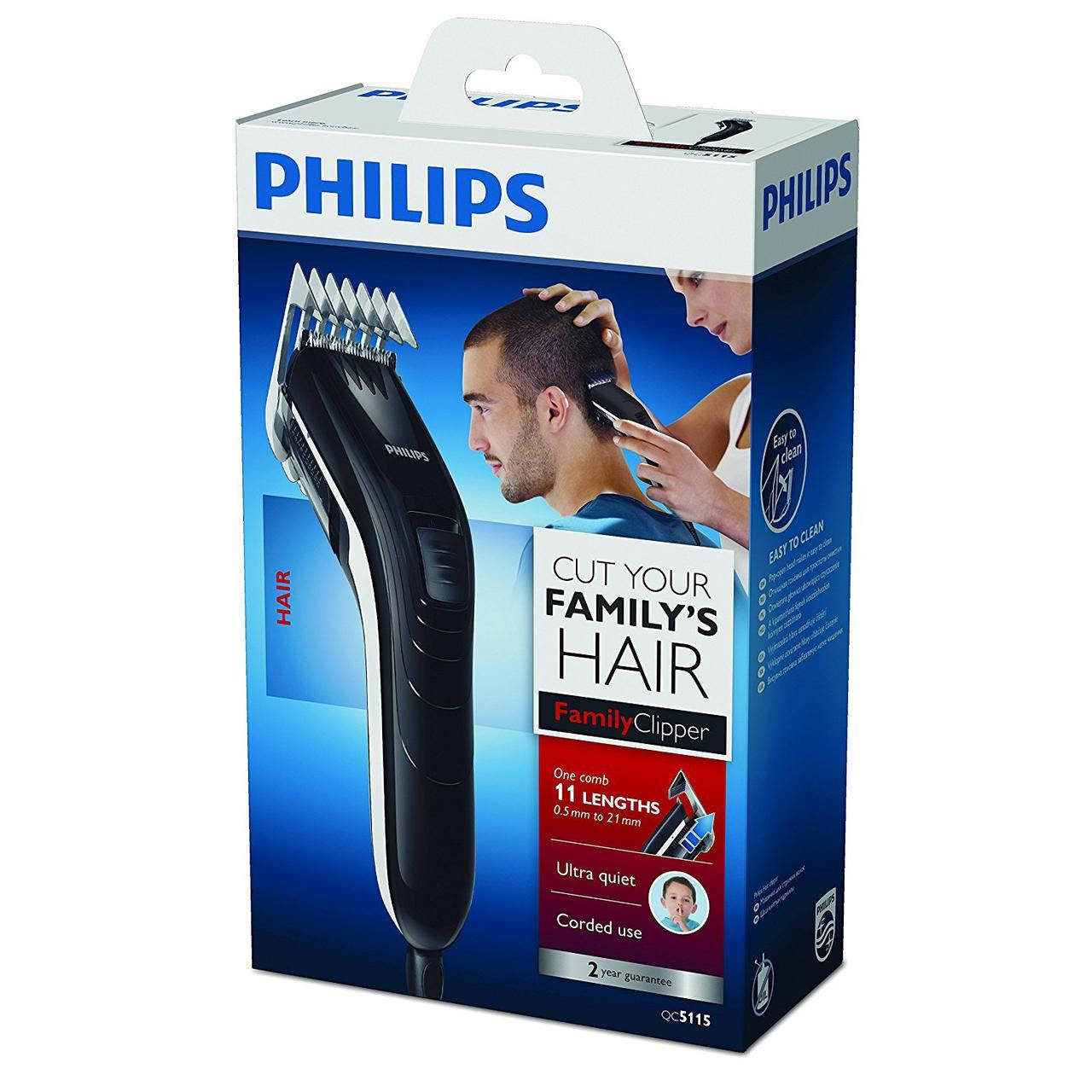 

(ОРИГІНАЛ З ЄВРОПИ) Машинка для стрижки Philips qc 5115
