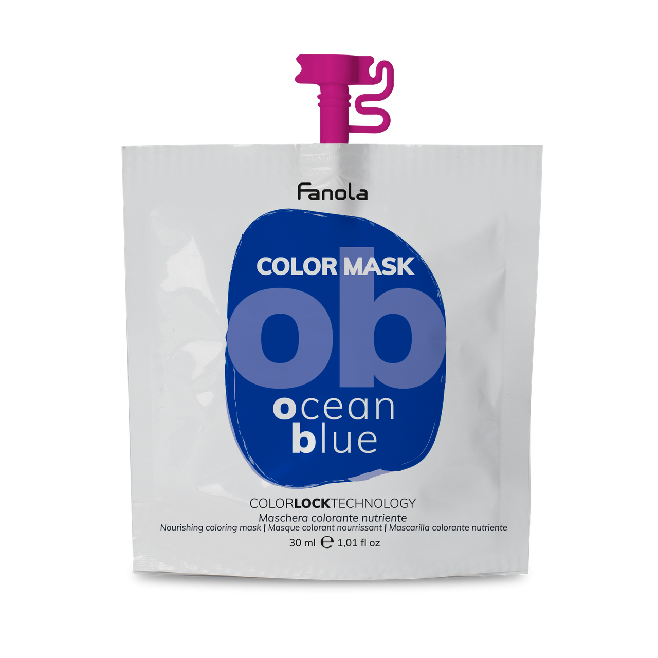

Тонуюча маска для живлення і зволоження Синій Океан Fanola Color Mask Ocean Blue 30 мл