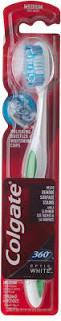 

Зубная щетка Colgate 360° Optic White Medium средней жесткости