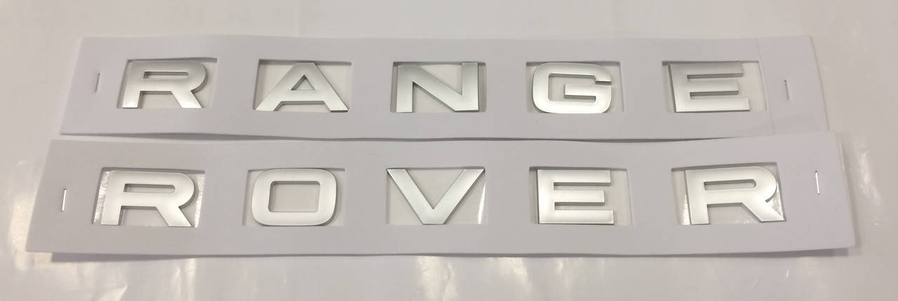 

Эмблема надпись капота Range Rover