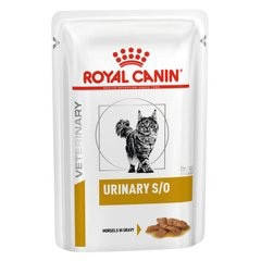 

Royal Canine URINARY S/O CAT pouches (шматочки у соусі) 0.085kg