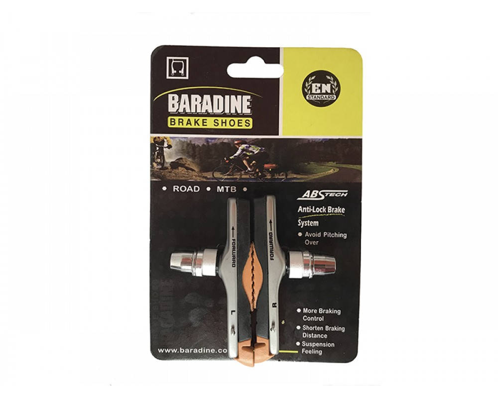

Гальмівні колодки V-brake BARADINE ABS-01VC картридж