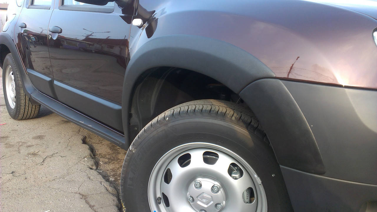 

Расширители колесных арок Renault Duster (2010-2017), Черный