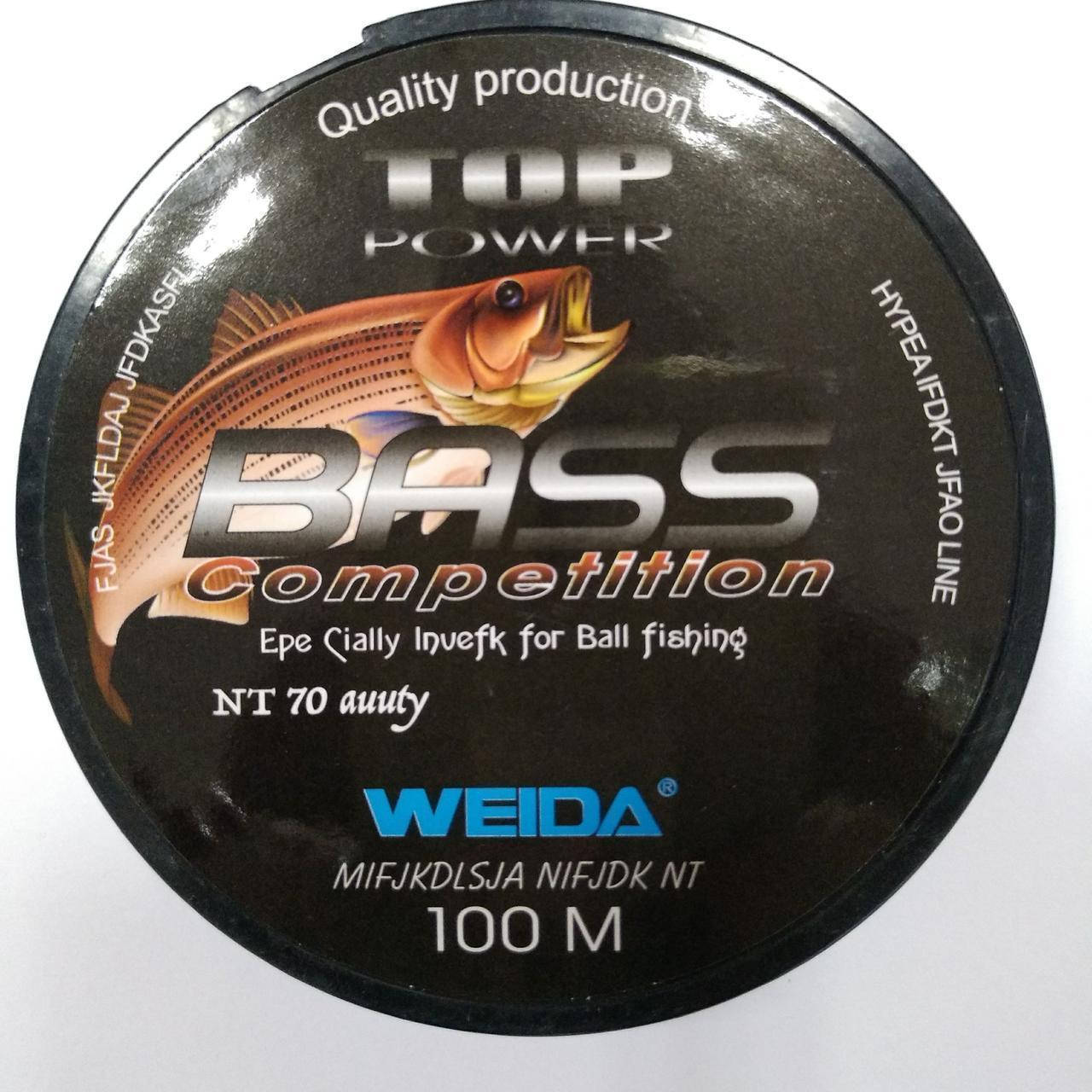 

Леска 0.50 mm 100 метров 18.4 kg Bass Competition Weida (Kaida)