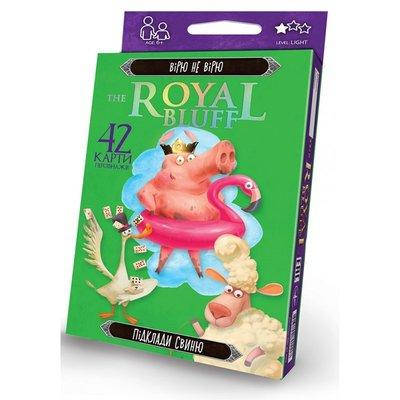

Карточная игра "The Royal Bluff", укр., 42 карты, RBL-01-02U