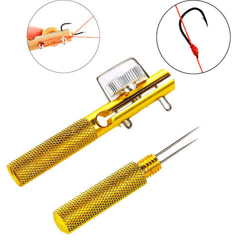 

Крючковяз петлевяз рыболовный 2в1 узловяз для вязания крючков к леске Без бренда