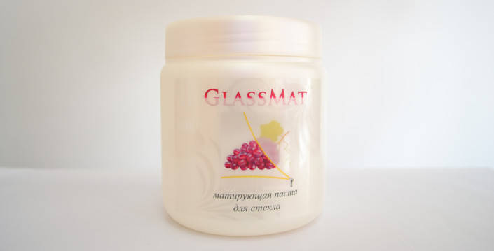 

Матирующая паста GlassMat для стекла и зеркал 100 грамм