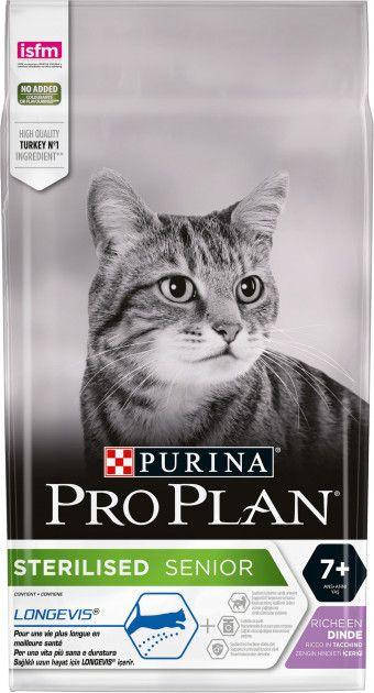 

Сухой корм для кошек Pro Plan Sterilised Senior с индюком 10 кг - Уточняйте наличие