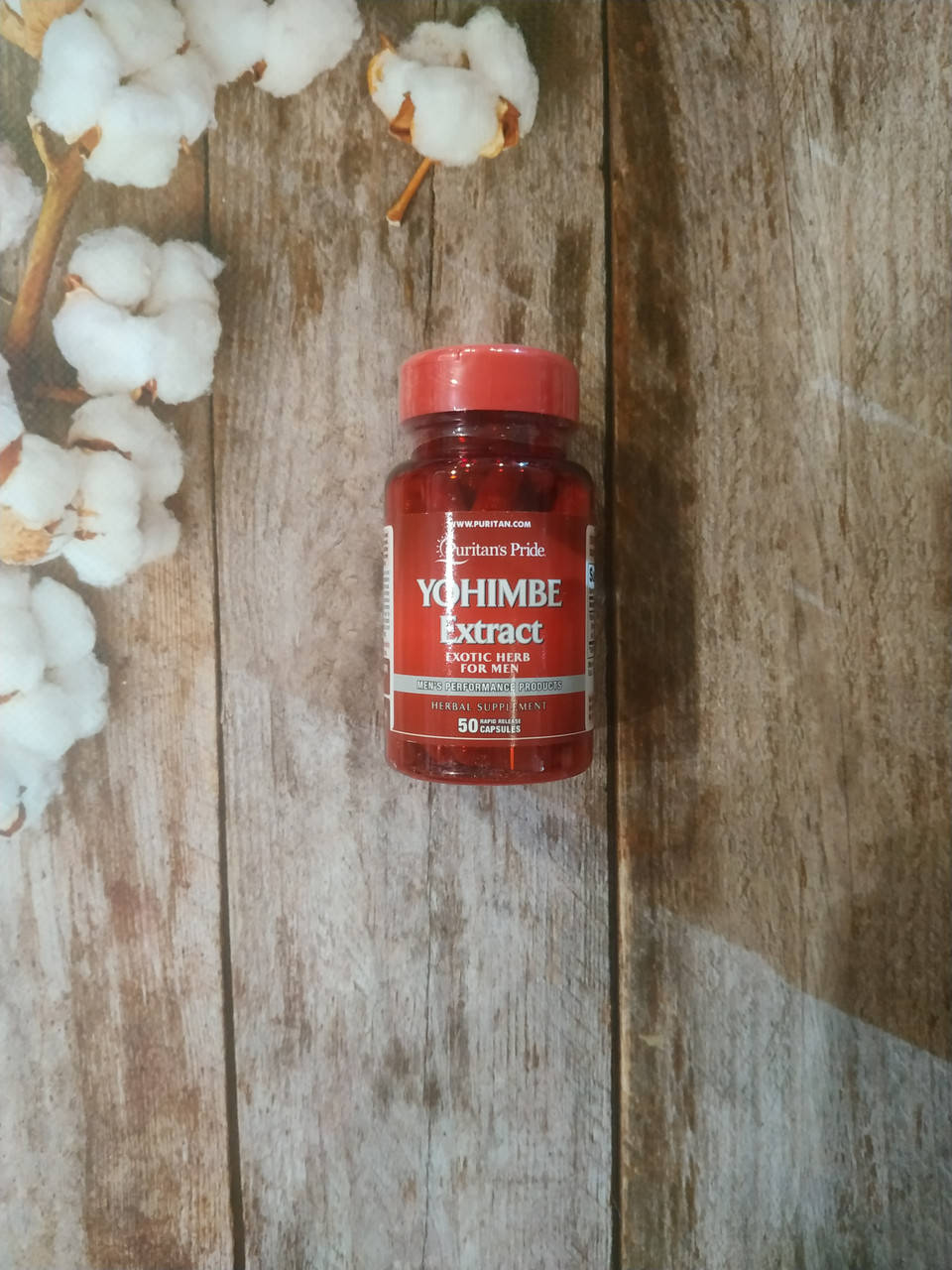 

Puritan's pride Yohimbe Extract 50 caps 250 mg, Yohimbine йохимбин