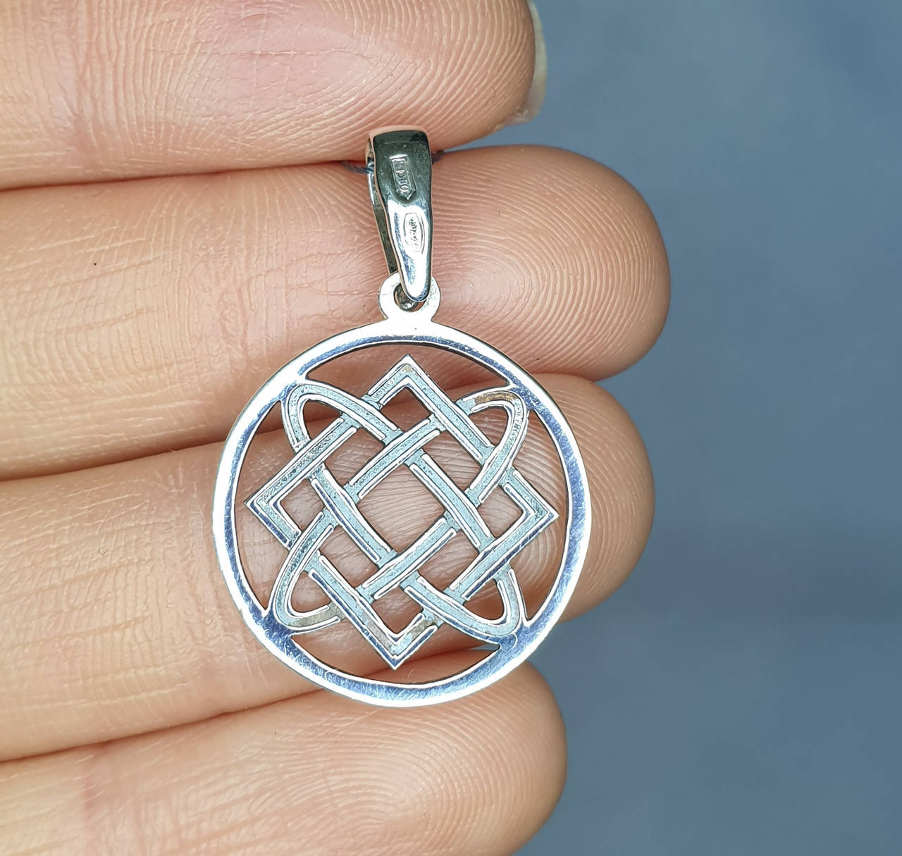 

Амулет серебряный "Звезда Лады Богородицы" 1,8 г