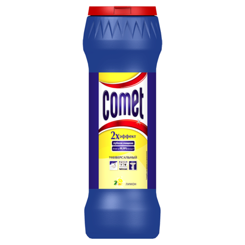 

Порошок чистящий COMET, 475г, Лимон с хлоринолом