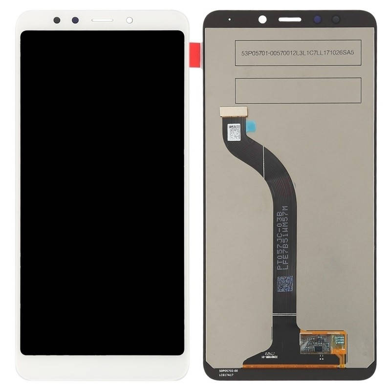 

Дисплей для мобильного телефона Xiaomi RedMi 5/MDG1/MDT1/MDE1, белый, с тачскрином