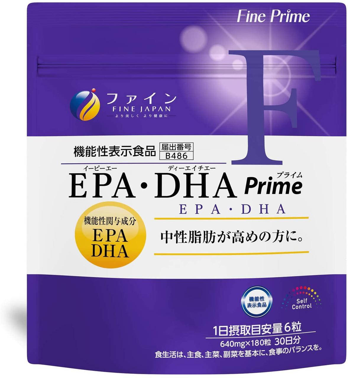 

FINE JAPAN Omega-3 рыбий жир EPA DHA 860 мг на порцию 180 капсул на 30 дней