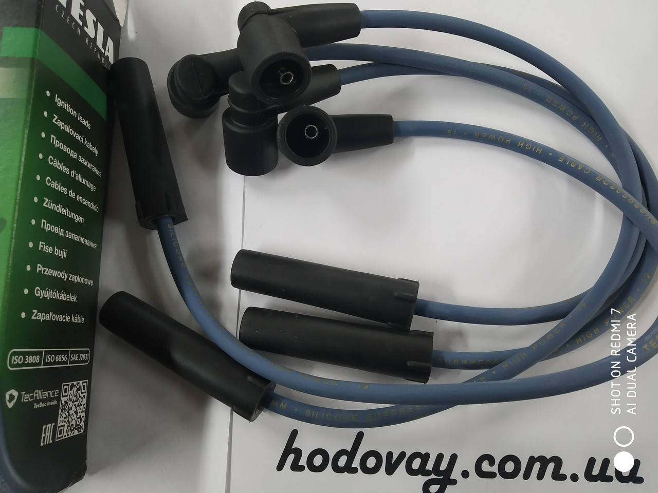 

Провода зажигания в/в ВАЗ-2107 (инжектор), 21214, 2123 силикон, распред.впрыск "Tesla"