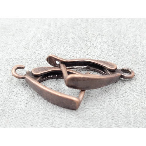 

Швензы для сережек, цвет - медь, 1 пара