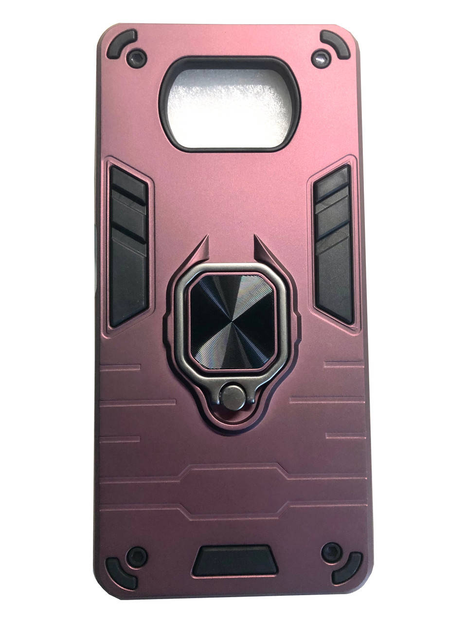 

Бронированный чехол для Xiaomi Poco X3 Magnit Бордовый ( Сяоми Поко Х3 ) 6120 МирАкс