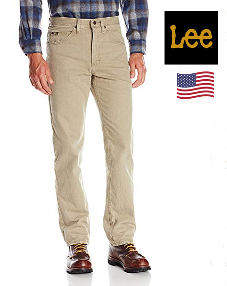 

Джинсы мужские Lee / прямая штанина / 100% хлопок - 11,6 унций / Оригинал из США